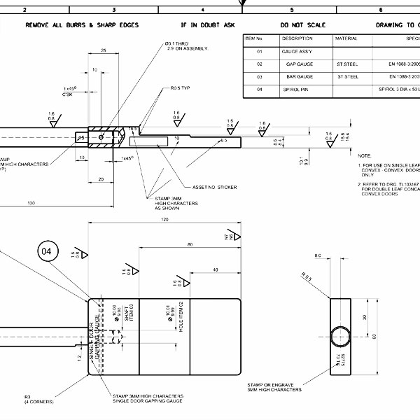 © Merlin Design Services Ltd Engineering Drawings