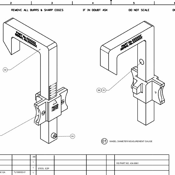 © Merlin Design Services Ltd Engineering Component Drawings