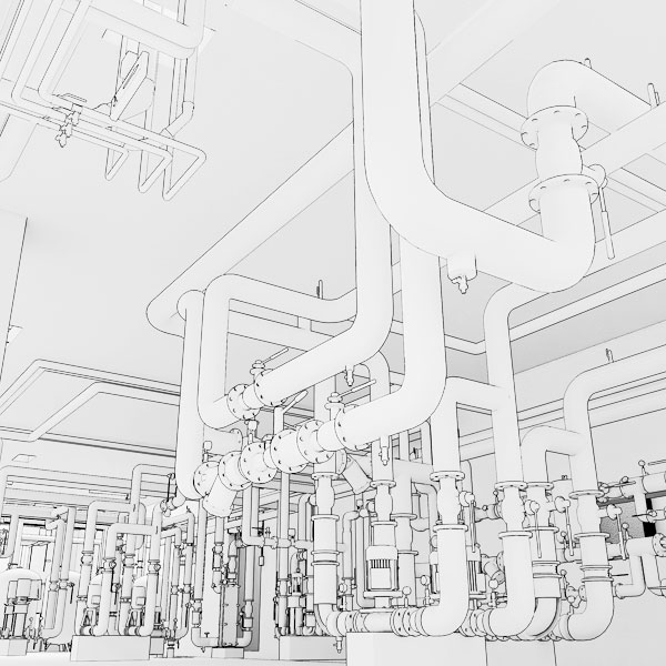 3D Modelling Pipework Merlin Design Services Ltd